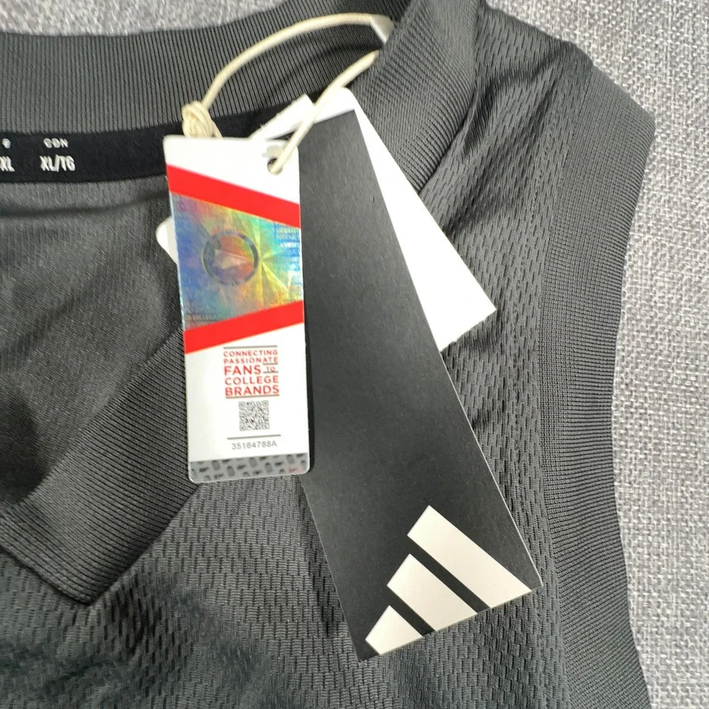 Adidas Georgia Tech #00 Swingman Basketball Jersey Mens XL Gray NCAA Gameday NEW